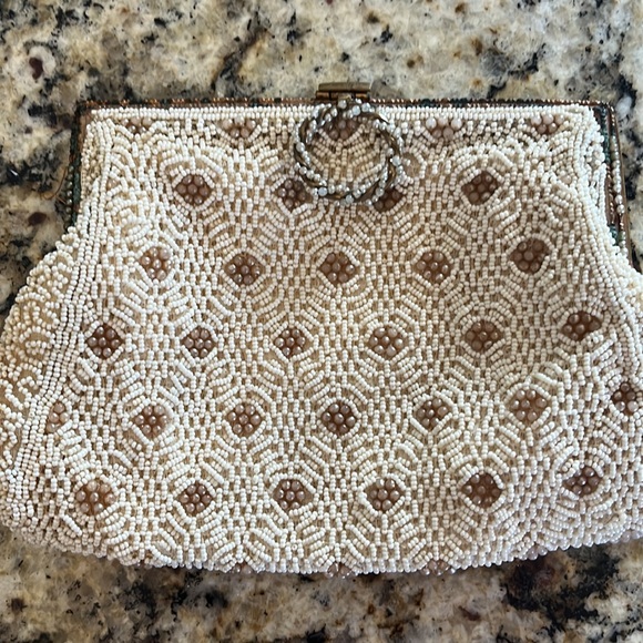 Vintage beaded purse - Picture 6 of 9